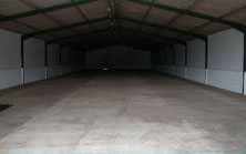 Inside an empty unit